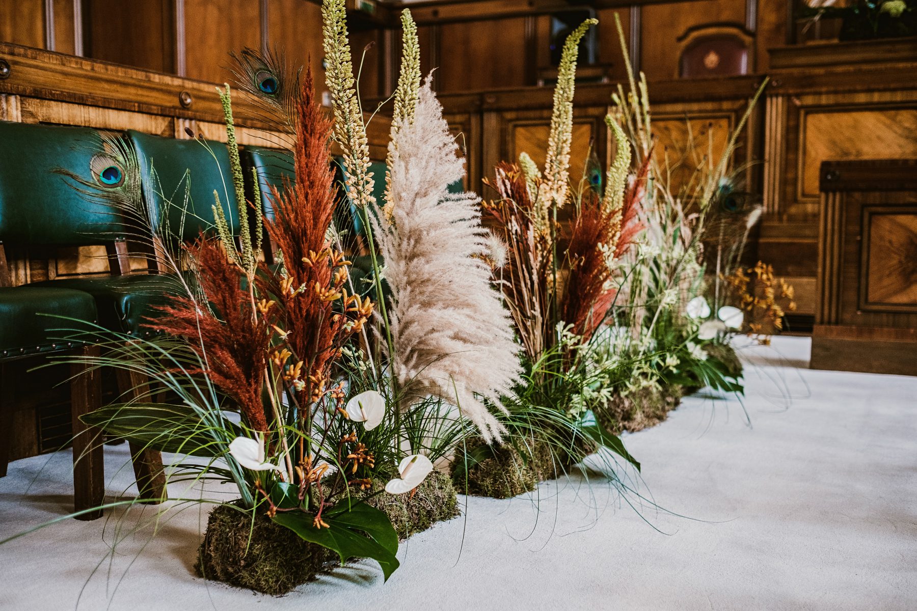 Town Hall Hotel Wedding Indeco Flowers London