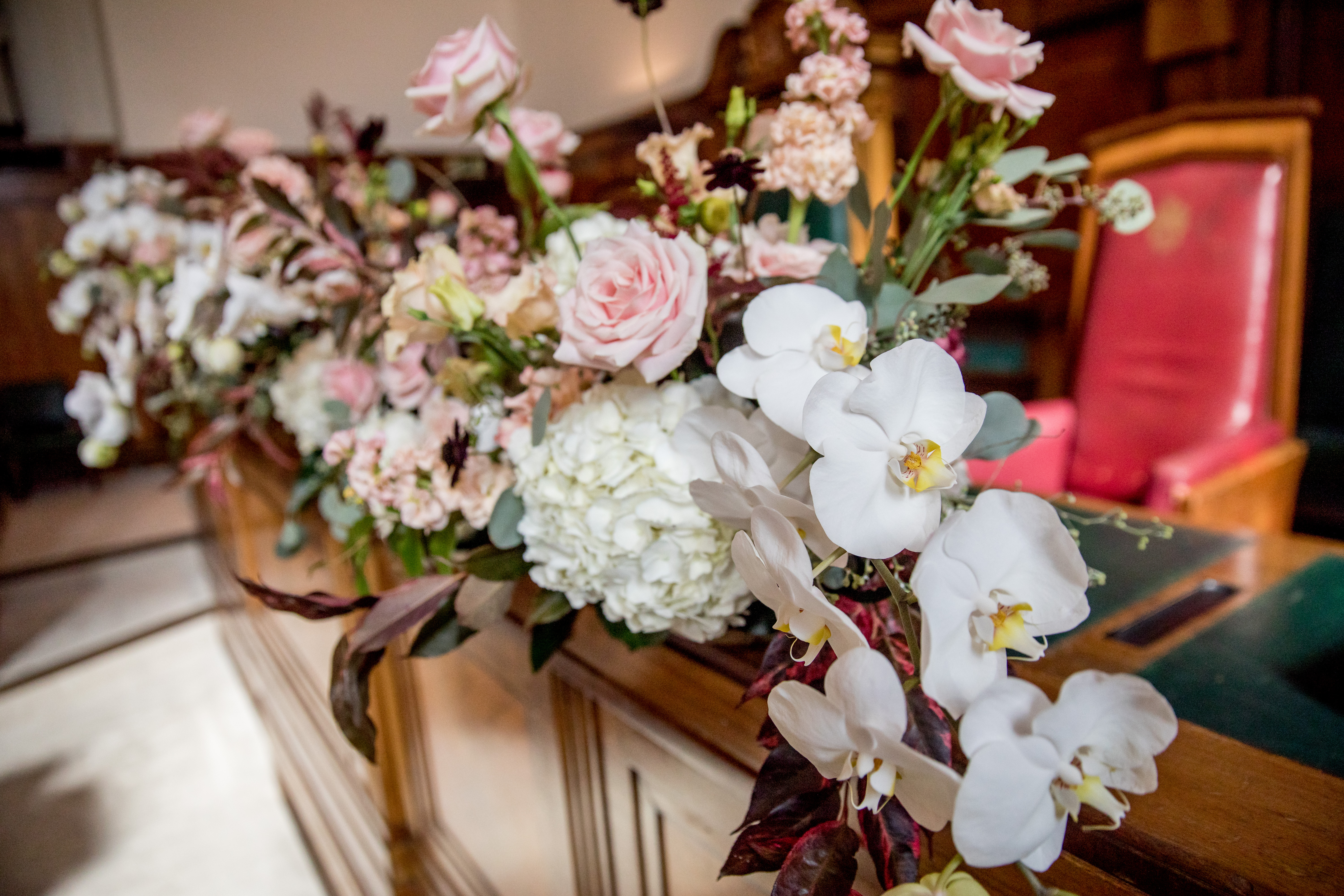 Indeco Flowers London Town Hall Hotel Wedding