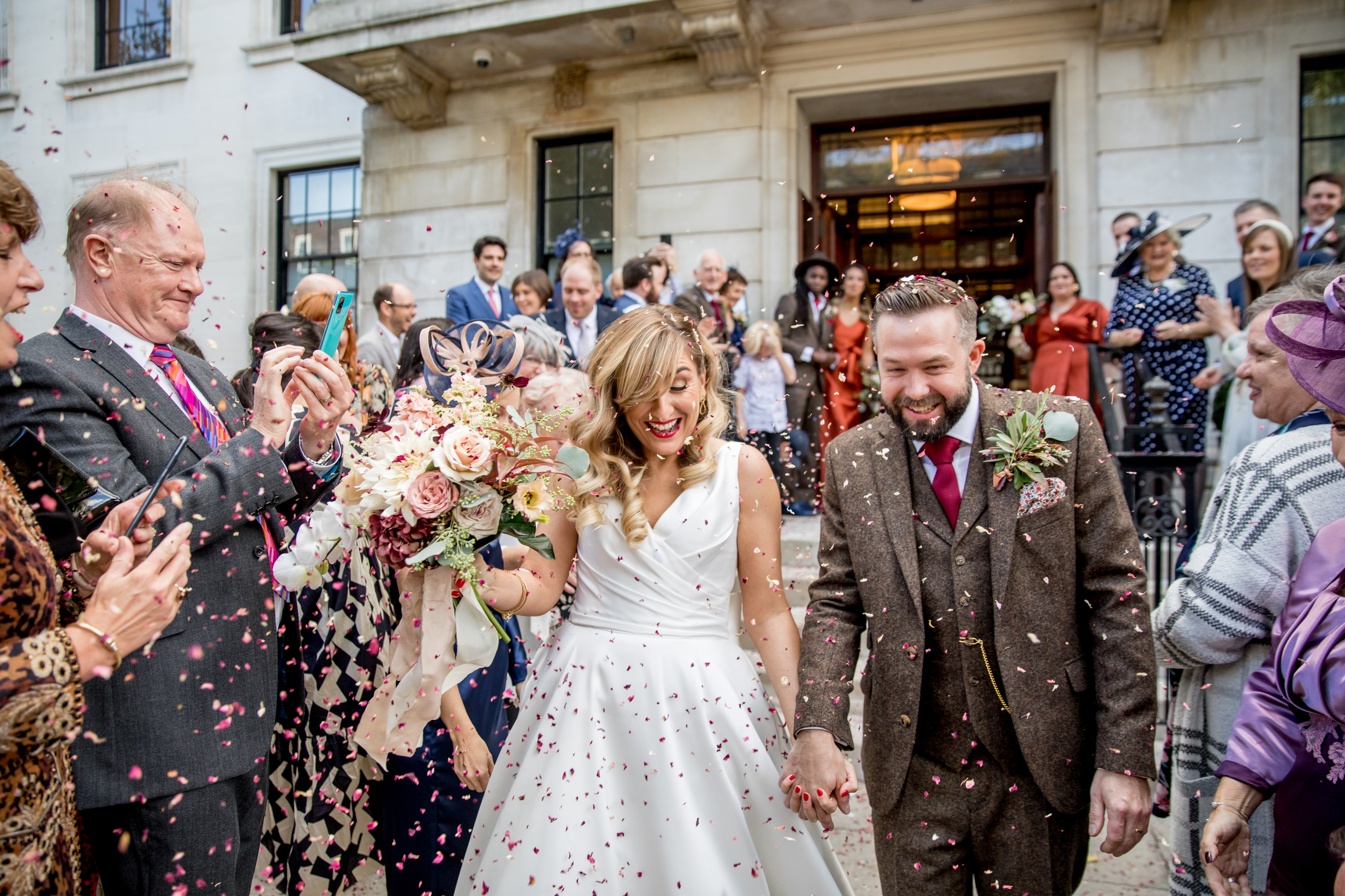 Indeco Flowers London Town Hall Hotel Wedding