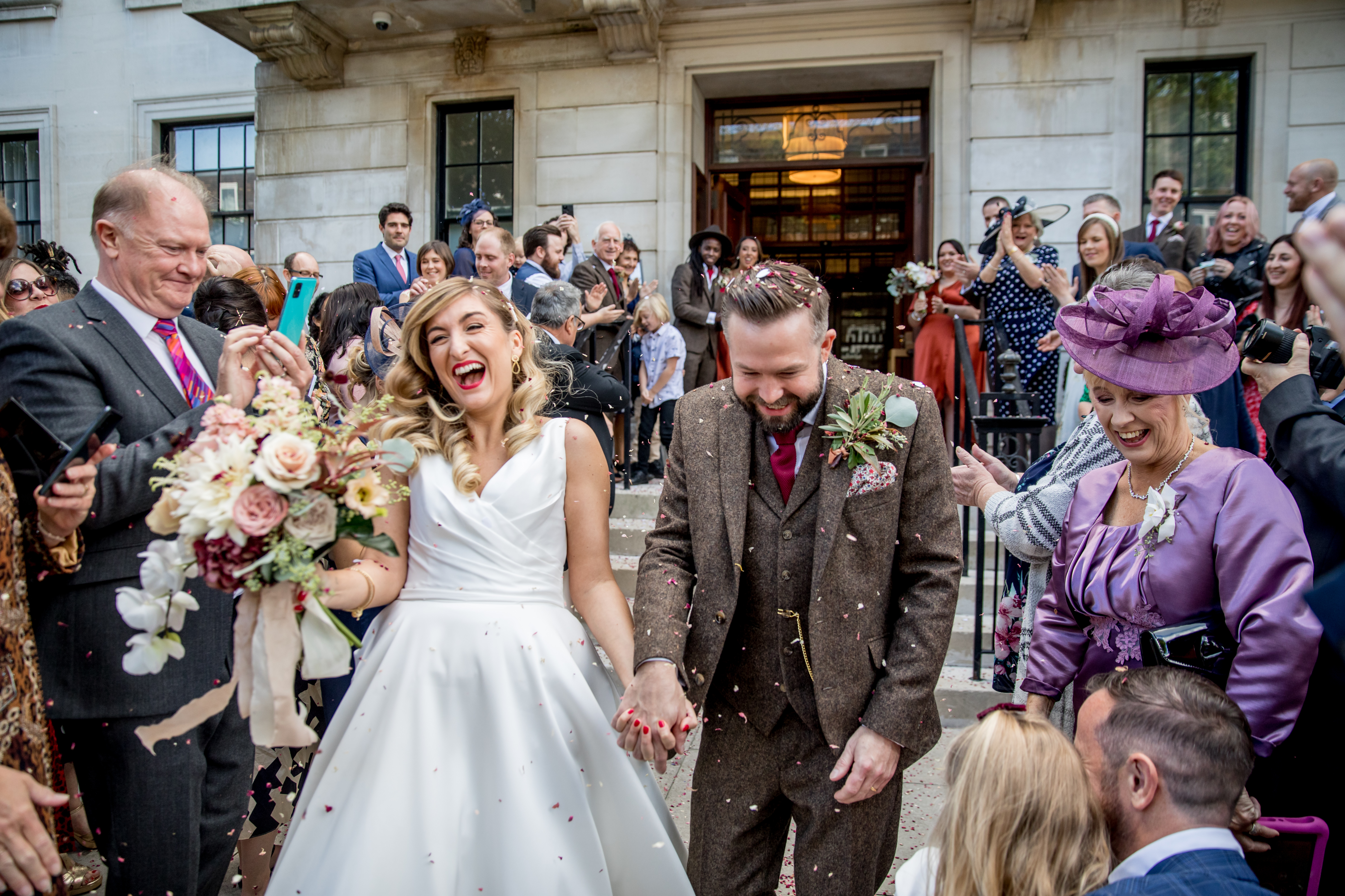 Indeco Flowers London Town Hall Hotel Wedding