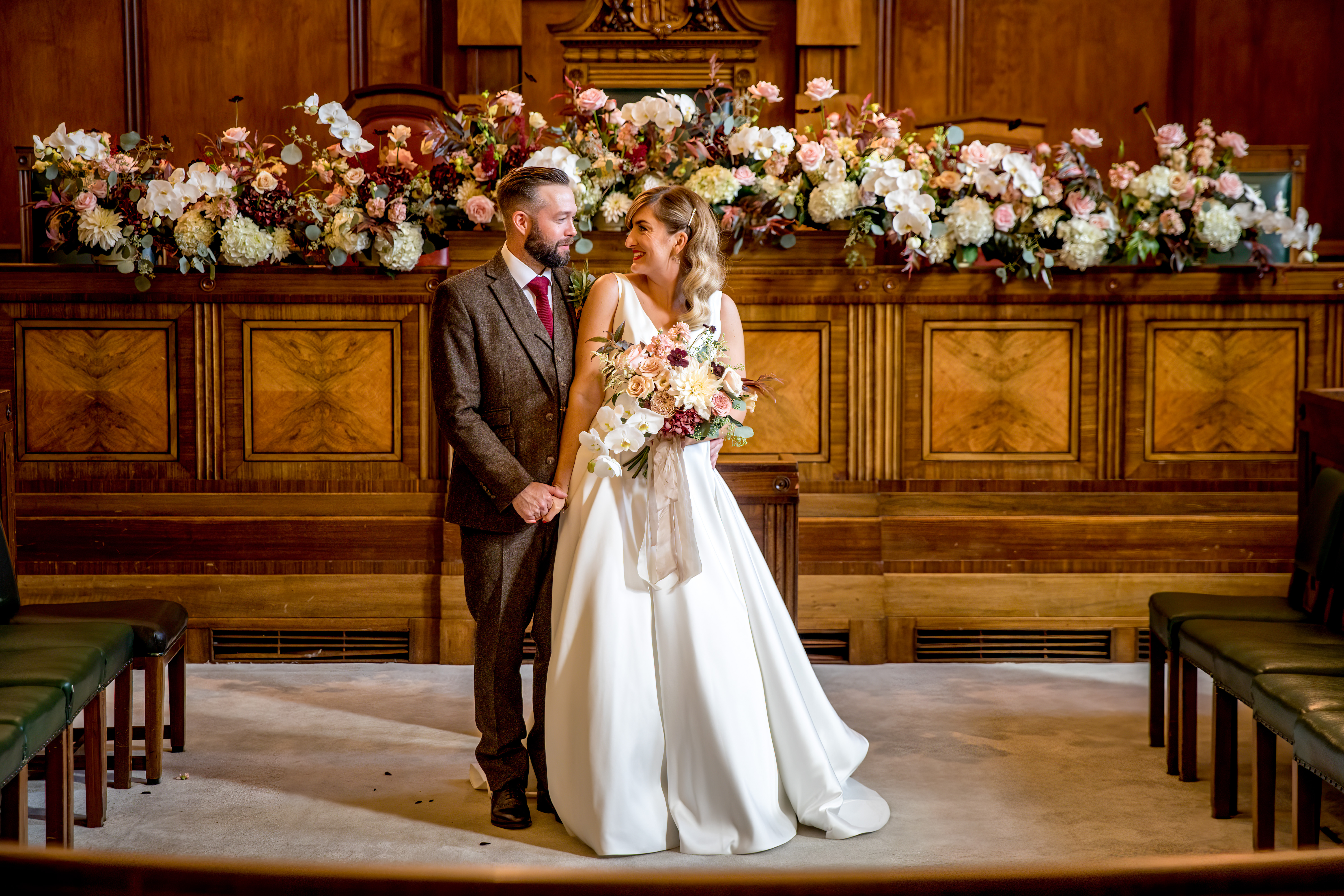 Indeco Flowers London Town Hall Hotel Wedding