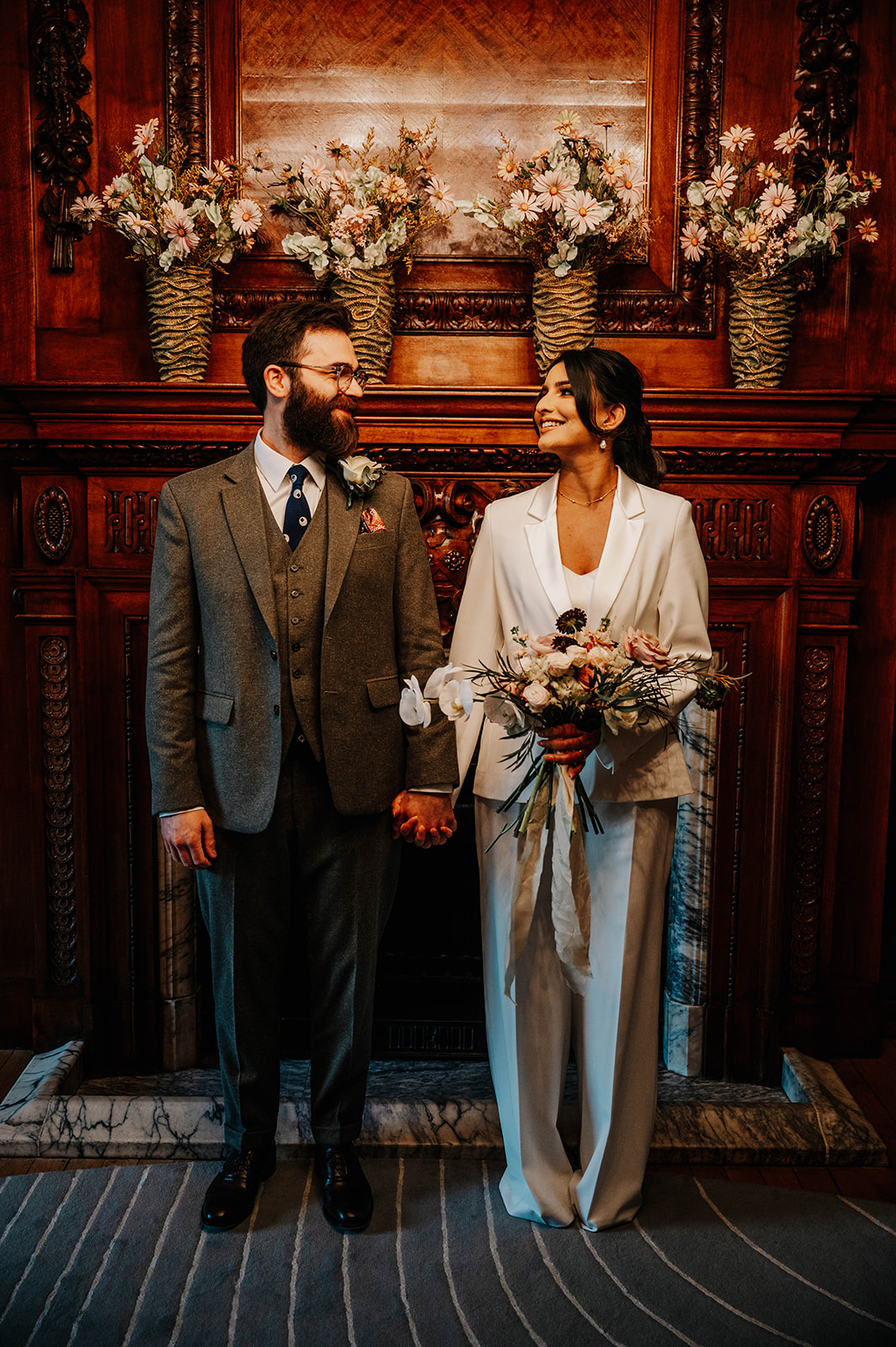 Marylebone Town Hall Wedding Indeco Flowers London