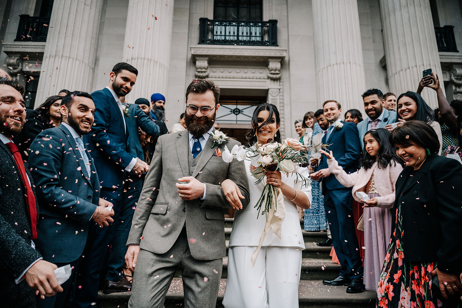 Marylebone Town Hall Wedding Indeco Flowers London