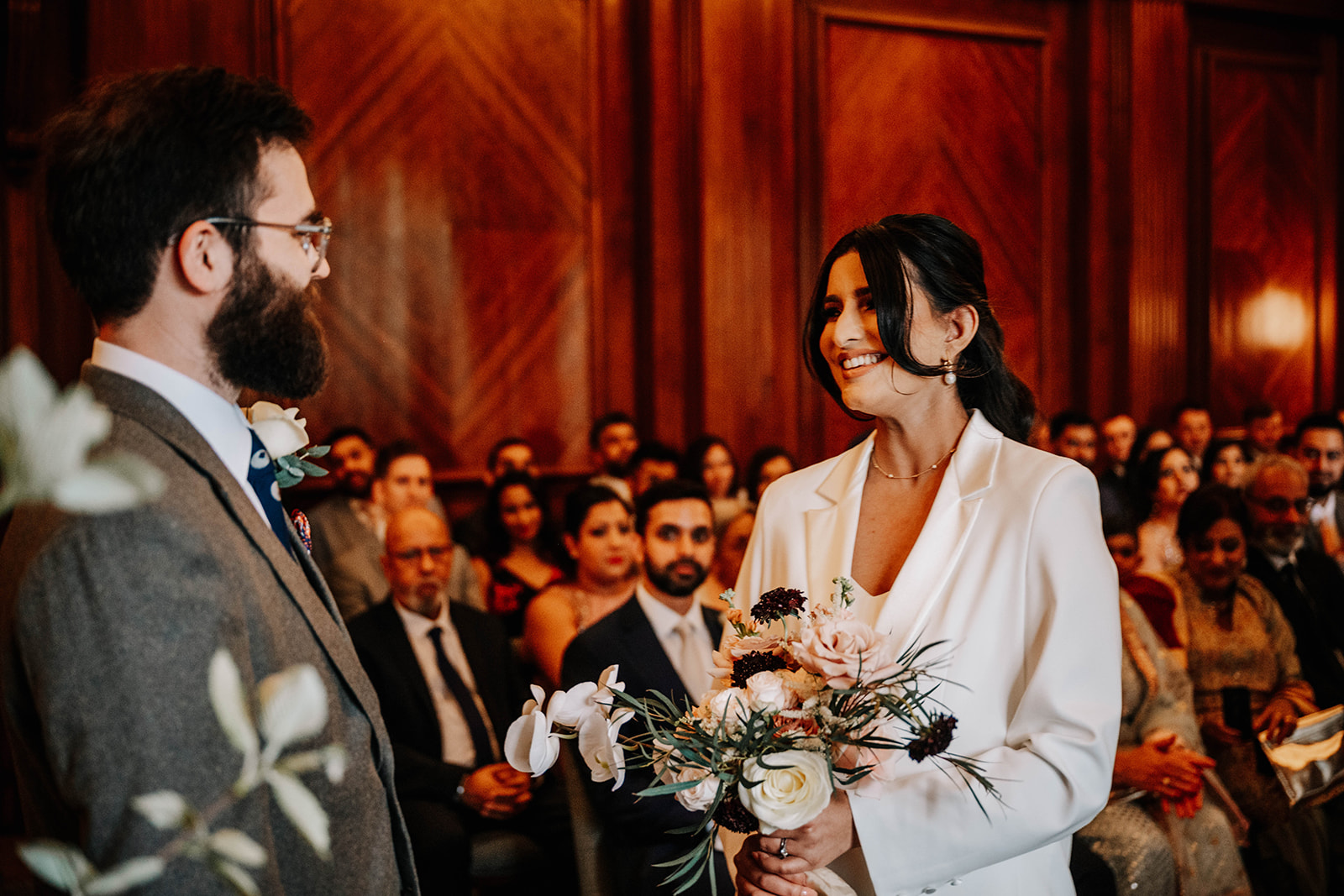 Marylebone Town Hall Wedding Indeco Flowers London