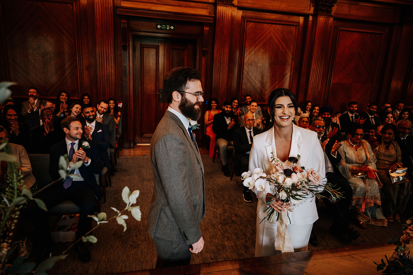 Marylebone Town Hall Wedding Indeco Flowers London