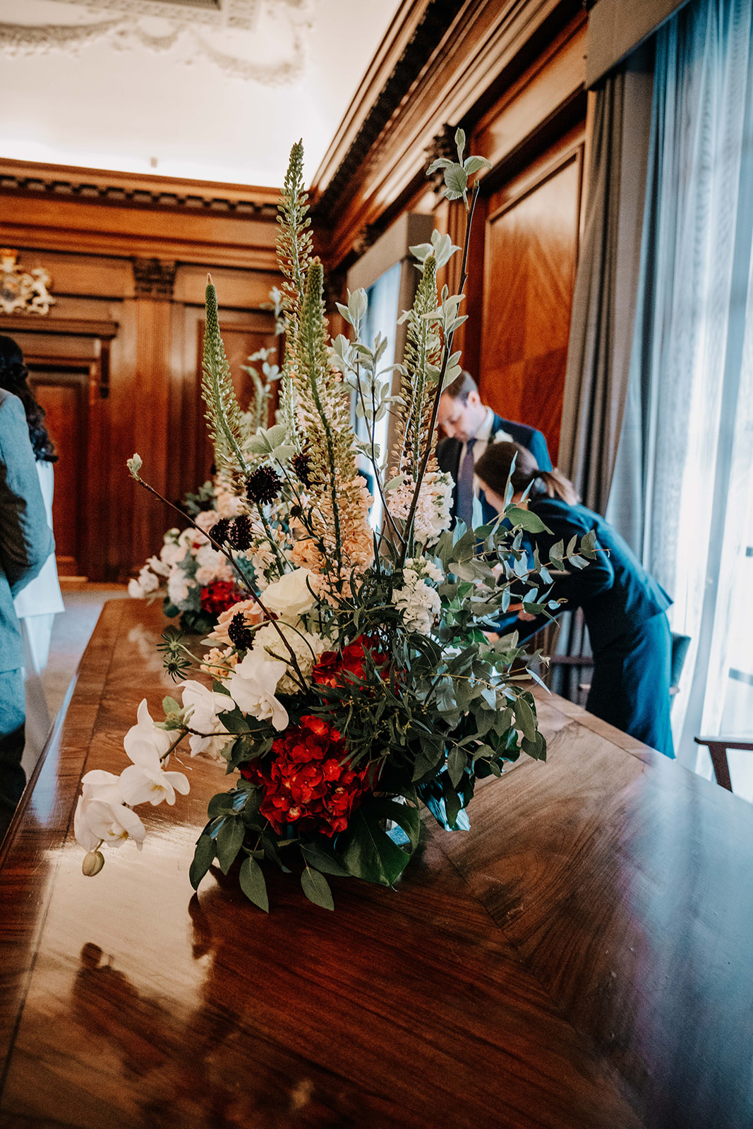 Marylebone Town Hall Wedding Indeco Flowers London