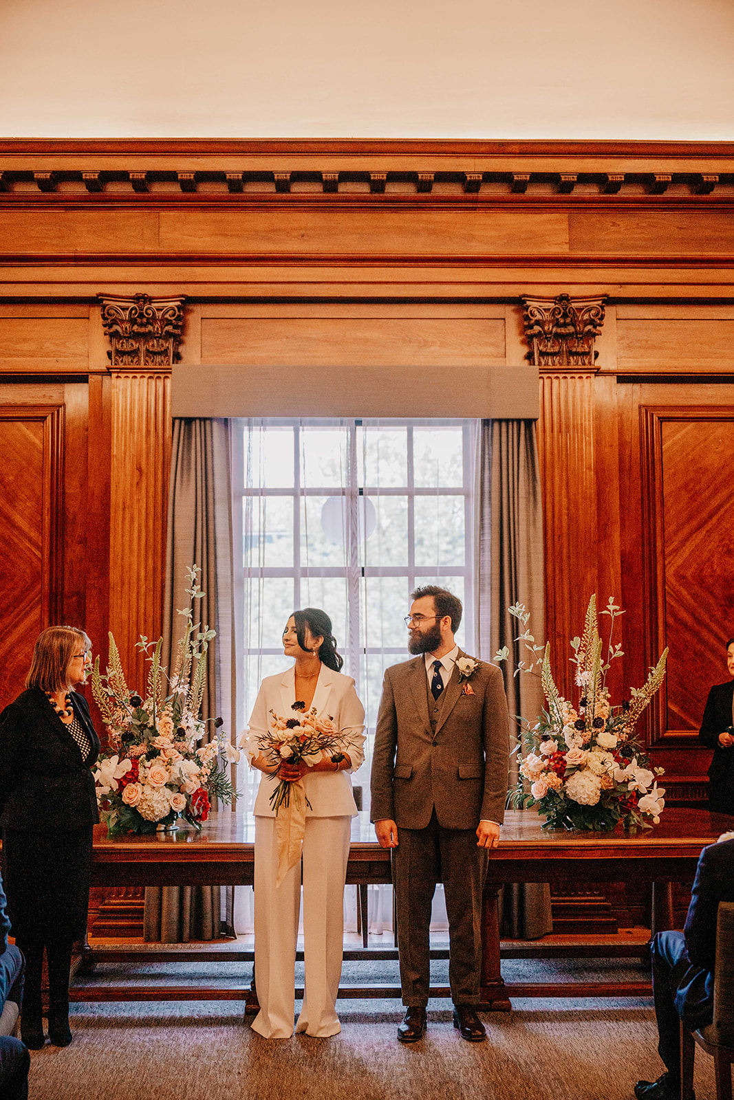 Marylebone Town Hall Wedding Indeco Flowers London