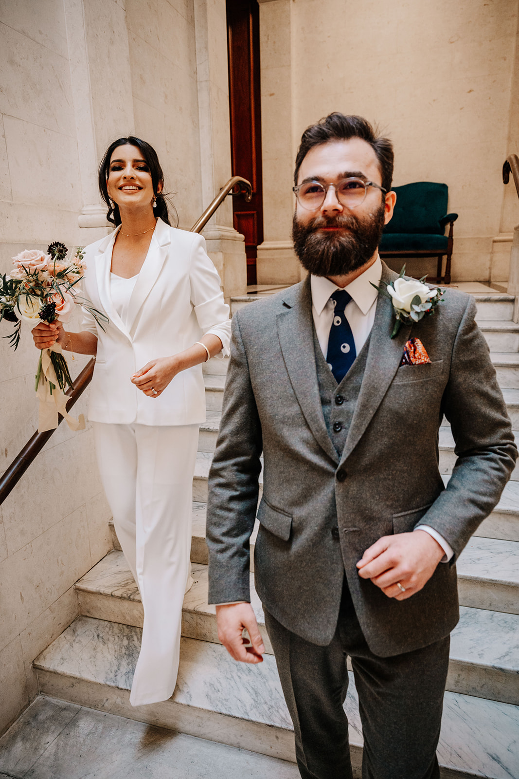 Marylebone Town Hall Wedding Indeco Flowers London