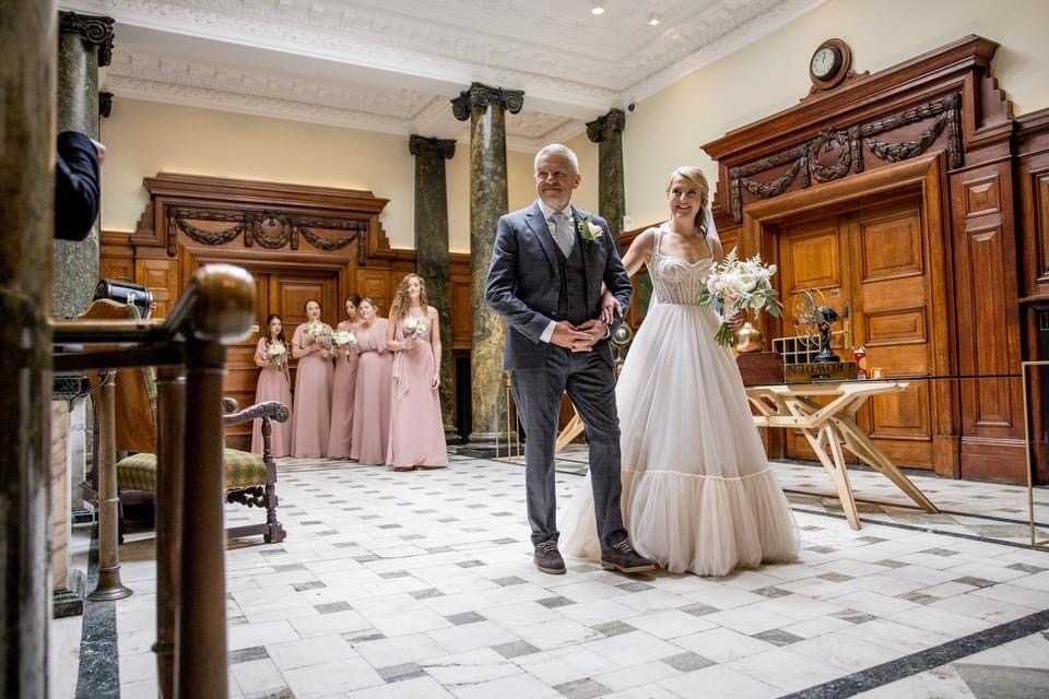 Town Hall Hotel wedding Indeco Flowers London