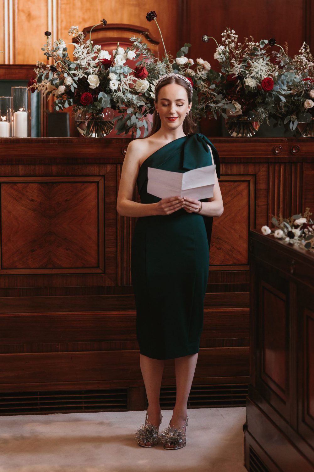 indeco flowers London Town hall hotel wedding flowers