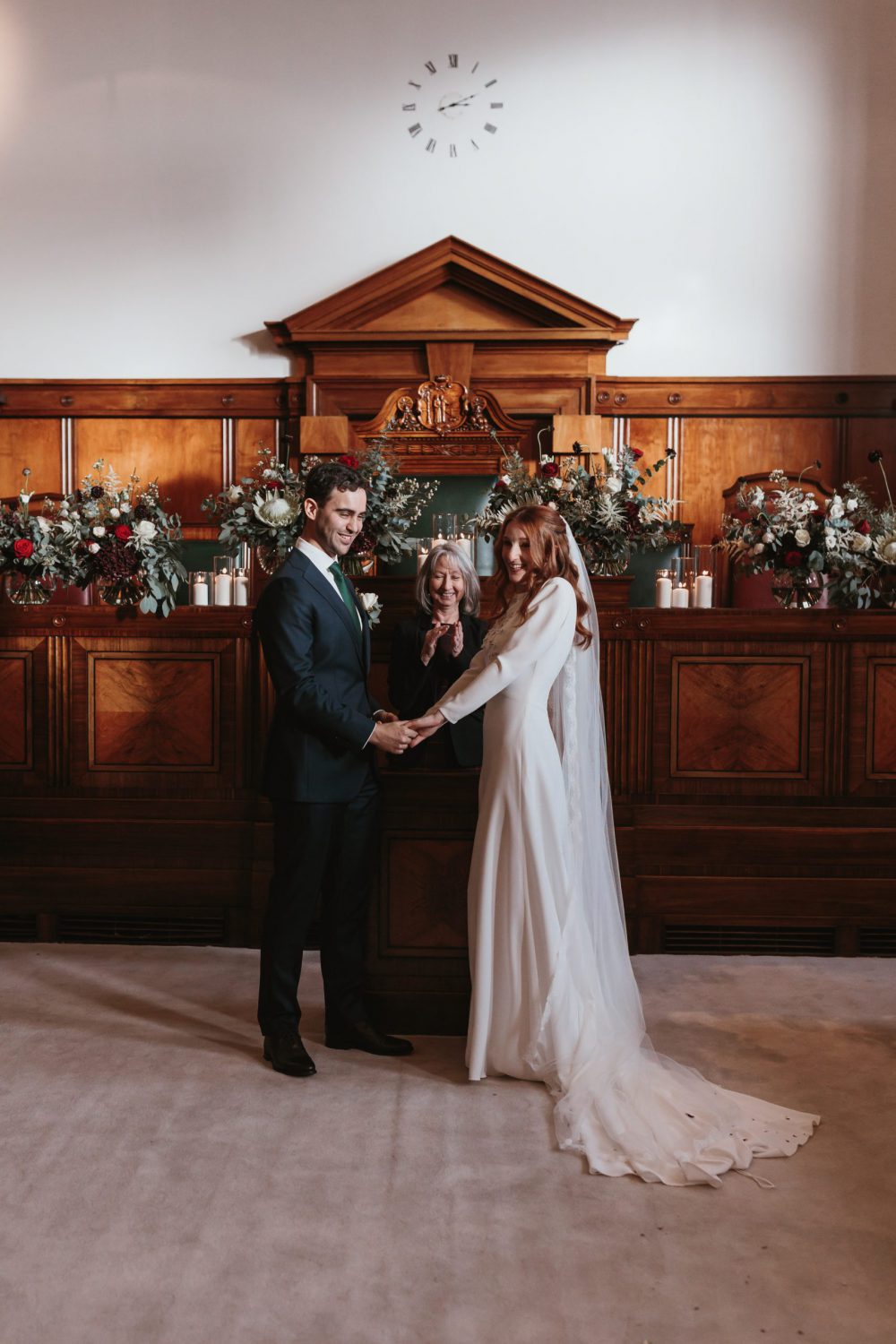 indeco flowers London Town hall hotel wedding flowers