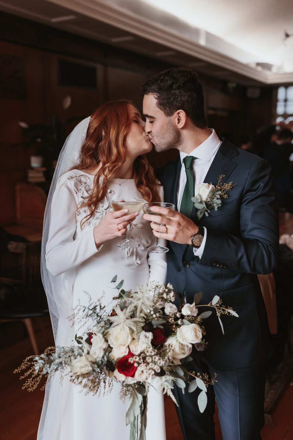 indeco flowers London Town hall hotel wedding flowers