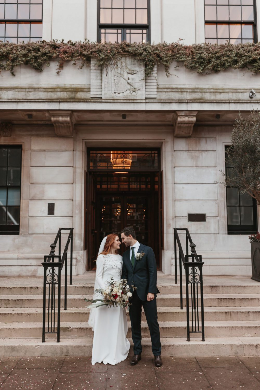 indeco flowers London Town hall hotel wedding flowers