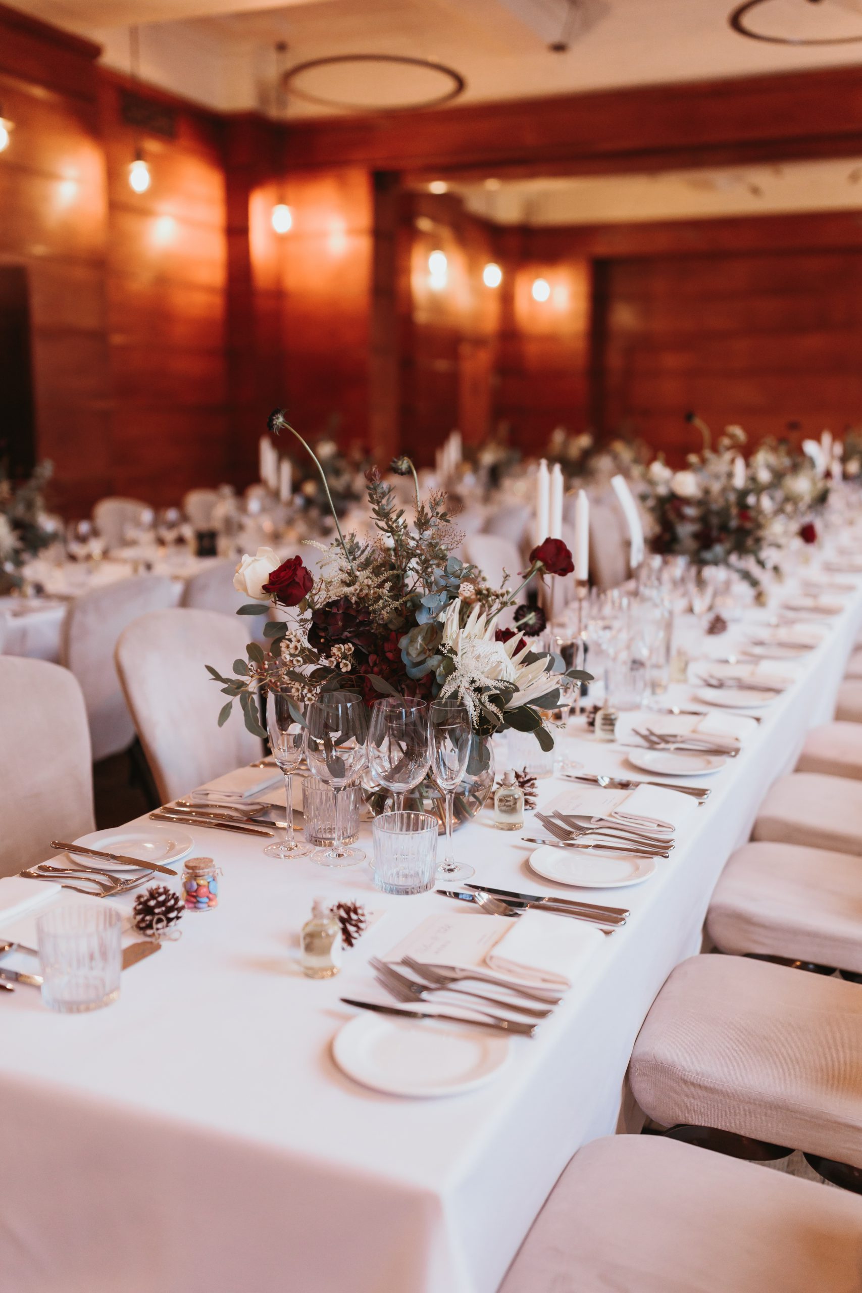 indeco flowers London Town hall hotel wedding flowers