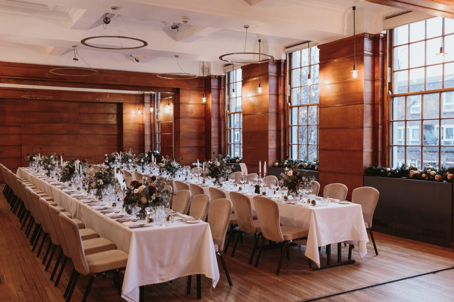 indeco flowers London Town hall hotel wedding flowers